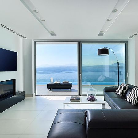Beachfront Villa In Crete - Epavli Luxury Villa Αγία Πελαγία  Εξωτερικό φωτογραφία
