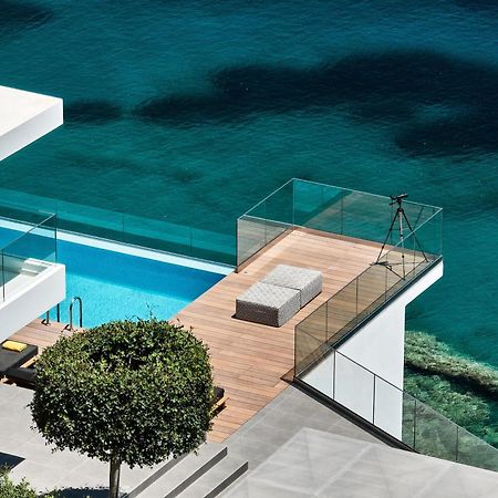 Beachfront Villa In Crete - Epavli Luxury Villa Αγία Πελαγία  Εξωτερικό φωτογραφία