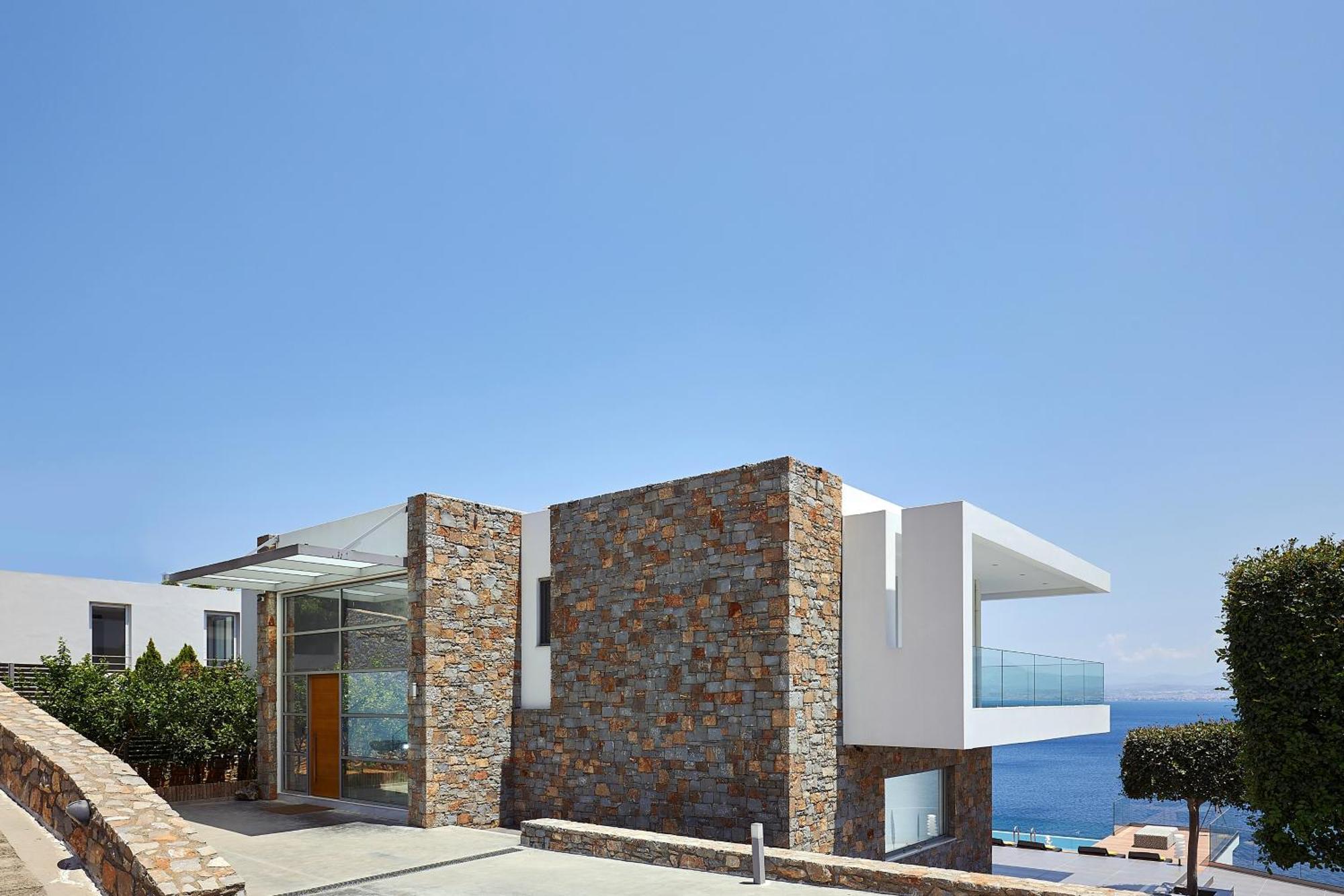 Beachfront Villa In Crete - Epavli Luxury Villa Αγία Πελαγία  Εξωτερικό φωτογραφία