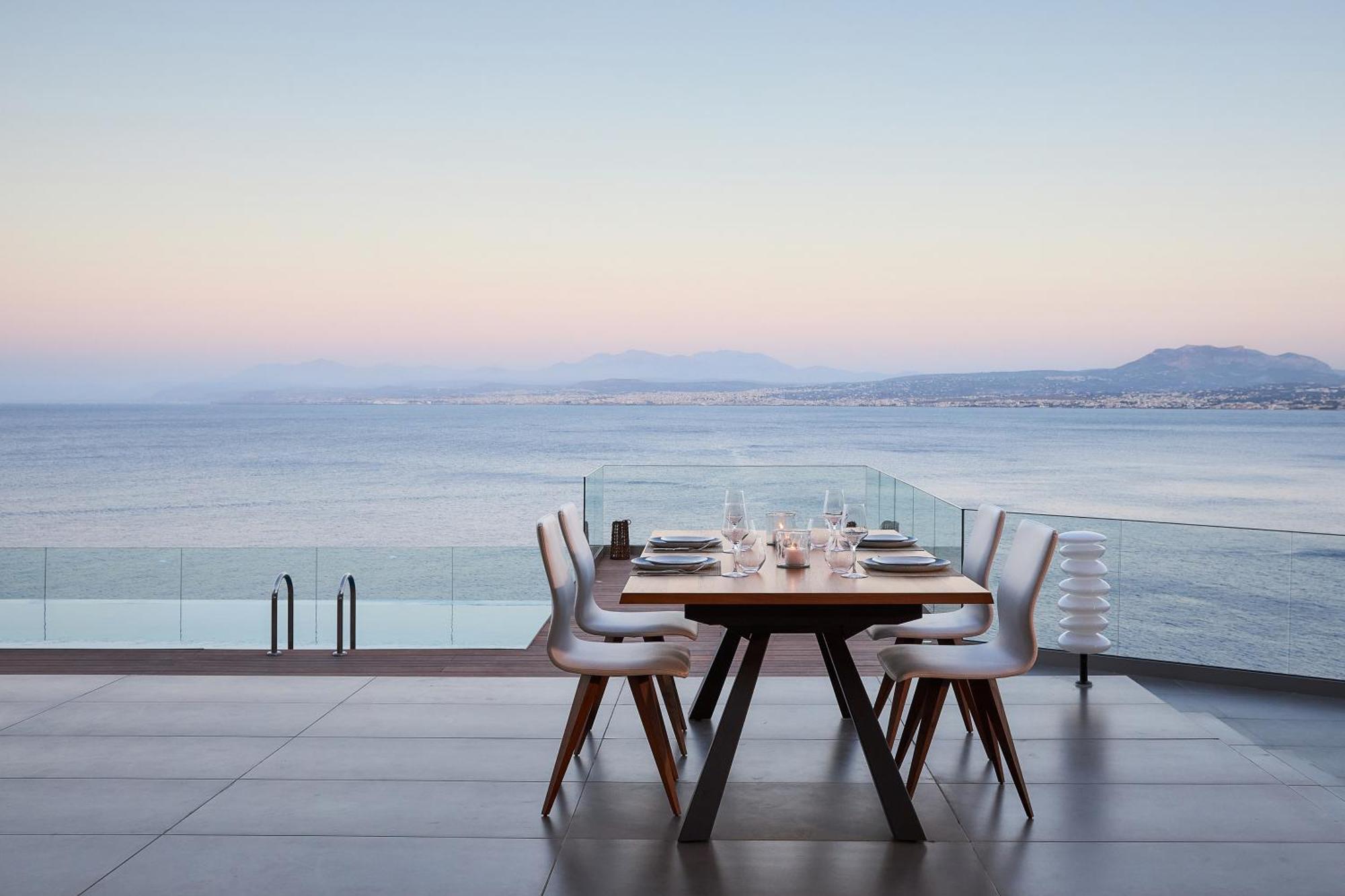 Beachfront Villa In Crete - Epavli Luxury Villa Αγία Πελαγία  Εξωτερικό φωτογραφία