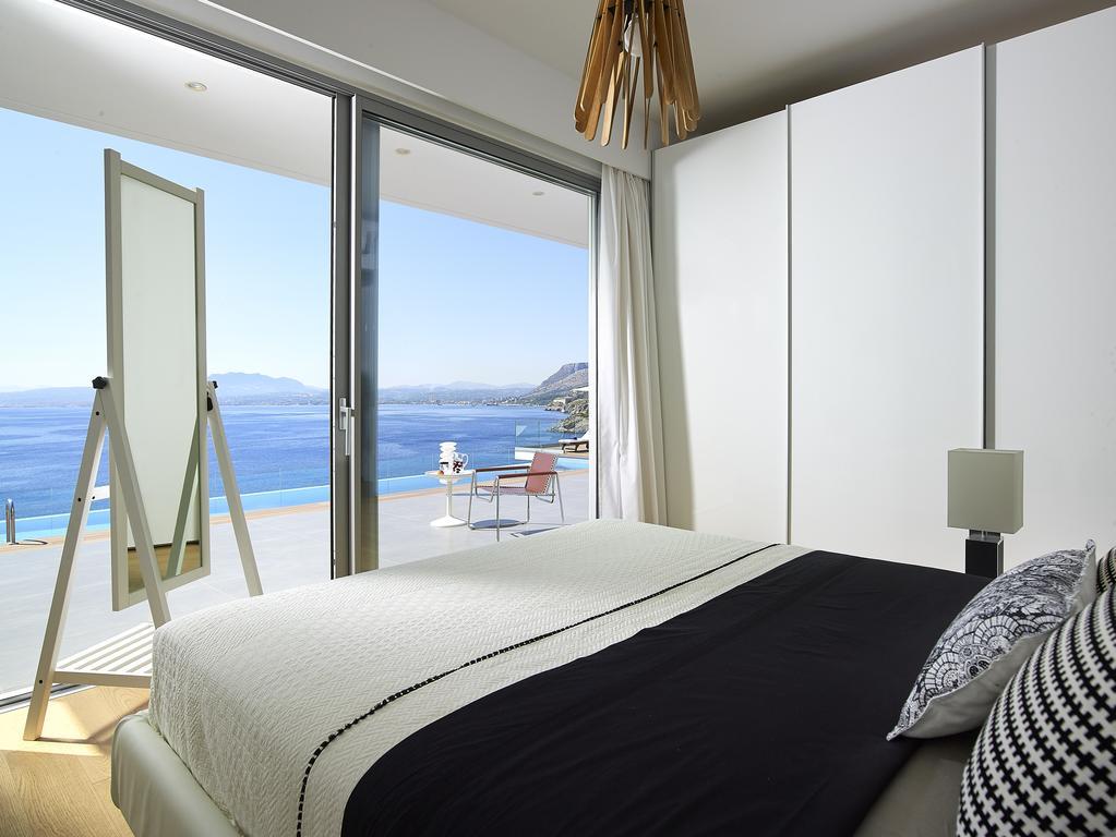 Beachfront Villa In Crete - Epavli Luxury Villa Αγία Πελαγία  Εξωτερικό φωτογραφία