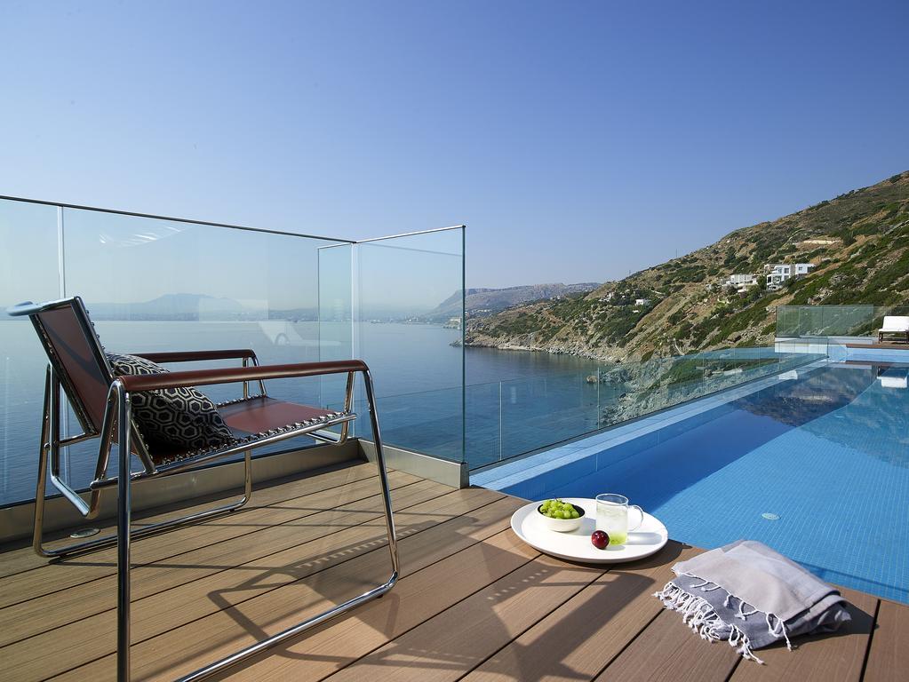 Beachfront Villa In Crete - Epavli Luxury Villa Αγία Πελαγία  Εξωτερικό φωτογραφία