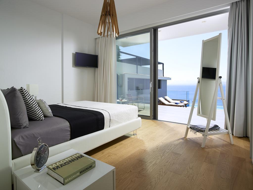 Beachfront Villa In Crete - Epavli Luxury Villa Αγία Πελαγία  Εξωτερικό φωτογραφία